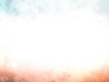 Beyaz arkaplanda soyut renkli suluboya. Dijital resim.