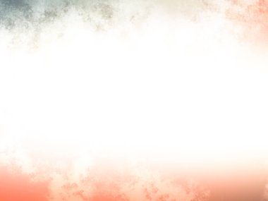 Beyaz arkaplanda soyut renkli suluboya. Dijital resim.