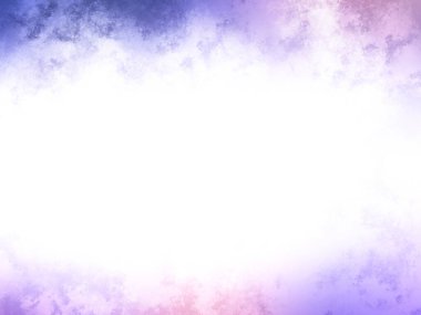 Beyaz arkaplanda soyut renkli suluboya. Dijital resim.