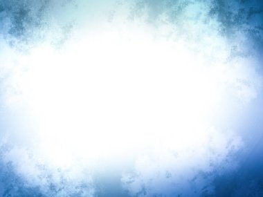 Beyaz bulutlu mavi gökyüzü