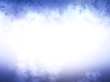 Beyaz bulutlu mavi gökyüzü