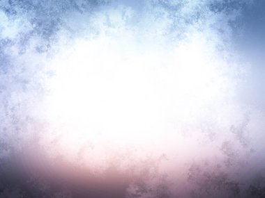 Kar ve beyaz bulutlu soyut arkaplan