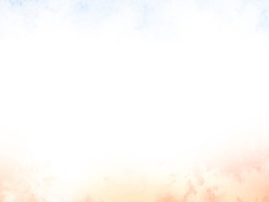 mavi gökyüzü beyaz bulutlu arka plan, suluboya