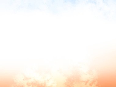 Gökyüzünde soyut renkli bulutlar ve metnin için yer