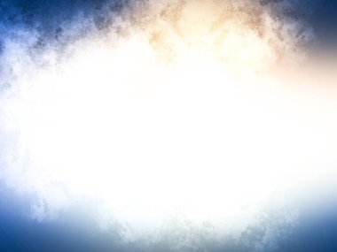 Beyaz bulutlu soyut arkaplan