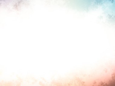 Beyaz arkaplanda soyut renkli suluboya. Dijital resim.