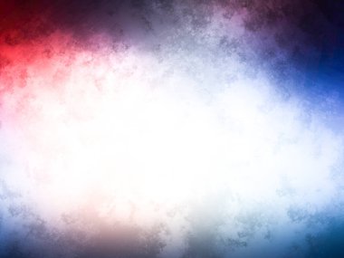 Beyaz desenli soyut mavi ve kırmızı arkaplan