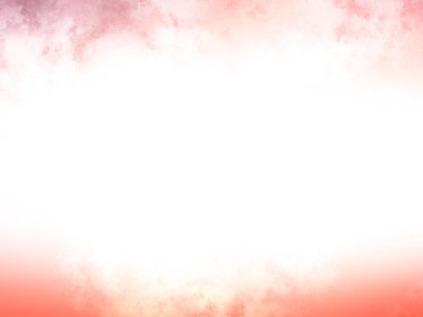 Beyaz arkaplanda kırmızı beyaz bulutlar