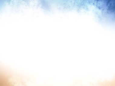 Beyaz arkaplanda soyut renkli suluboya. Dijital resim.