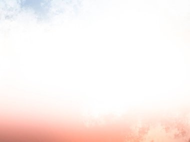 Güneş ışığına sahip mavi ve beyaz bulutların soyut arkaplanı.