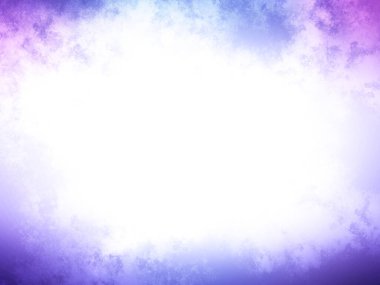 Yıldızlı ve bulutlu mavi gökyüzü arkaplanı, vektör illüstrasyonu.