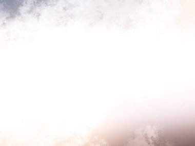 Beyaz bulutlar ve mavi gökyüzü