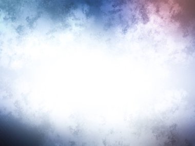 Mavi ve beyaz bulutlu soyut arkaplan