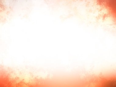 Beyaz bulutlu soyut kırmızı arkaplan