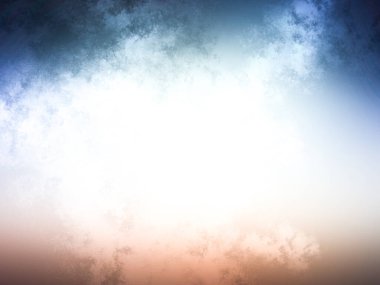 Bulutlu mavi gökyüzü