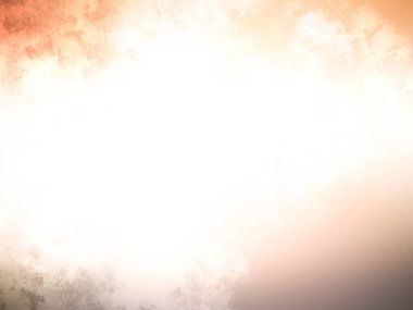 Beyaz arkaplanda soyut renkli suluboya. Dijital resim. Fırça şablonlu resim el çizimi dijital vektör çizimi