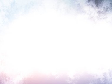 Beyaz arkaplanlı mavi gökyüzü, suluboya çizimi