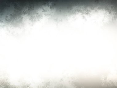 Siyah arkaplanda beyaz renkli dumanın soyut arkaplanı. vektör illüstrasyonu