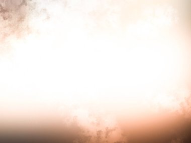 Beyaz arkaplanda güzel renkli bulutlar