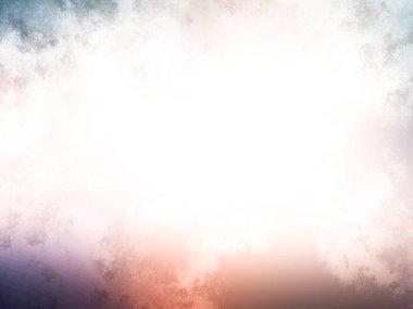 Bulutlu mavi gökyüzü.