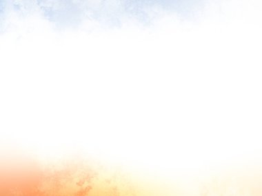 Yumuşak pastel bulutlu gökyüzü