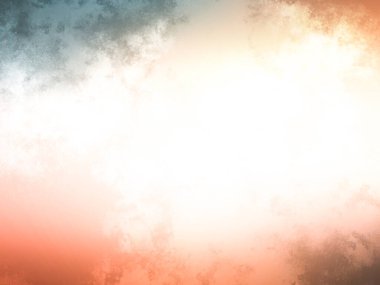 Renkli soyut çizim ve gradyan. Yepyeni tasarım