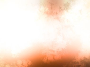 Beyaz arkaplanda soyut renkli suluboya. Dijital resim.