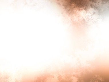 Beyaz arkaplanda soyut renkli suluboya. Dijital resim.