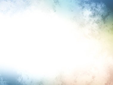 Beyaz arkaplanda soyut renkli suluboya. Dijital resim.