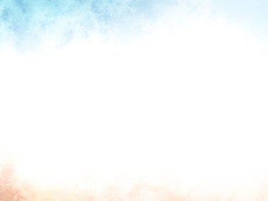 Beyaz arkaplanda soyut renkli suluboya. Dijital resim.