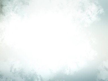 Beyaz yumuşak arkaplanı olan mavi gökyüzü bulutları, pastel gradyan