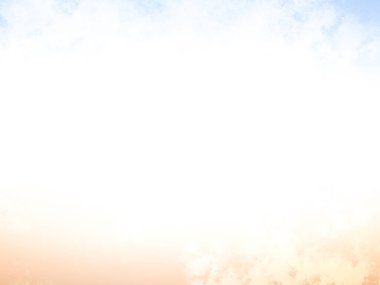 Gökyüzündeki soyut renk değişen bulutlar