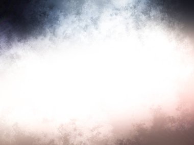 Beyaz arka plan ile mavi gökyüzü