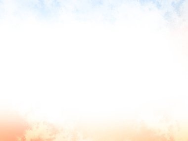 Beyaz arkaplanda soyut renkli suluboya. Dijital resim.