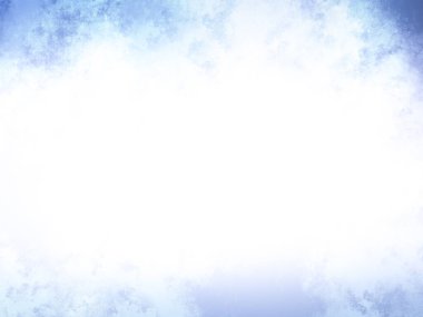 Beyaz bulutlu mavi gökyüzü. vektör illüstrasyonu