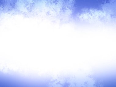 Mavi gökyüzünde beyaz bulutlar