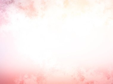 Beyaz bulutlu pembe rengin soyut arkaplanı