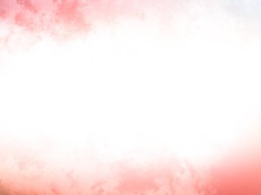 Beyaz arkaplanda soyut renkli suluboya. Dijital resim.