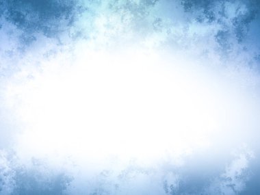 Beyaz bulutlu mavi gökyüzü.