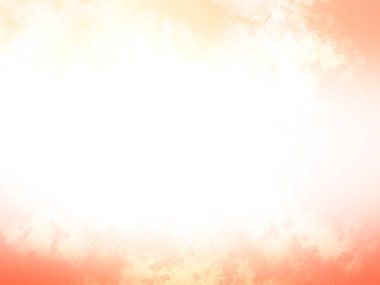 Bulutlu kırmızı gökyüzü, vektör illüstrasyonu,