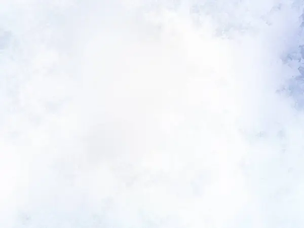 Fondo Azul Cielo Con Acuarela Blanca Suave — Foto de Stock
