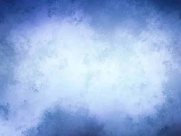 Гранжевый Синий Абстрактный Акварельный Фон — стоковое фото