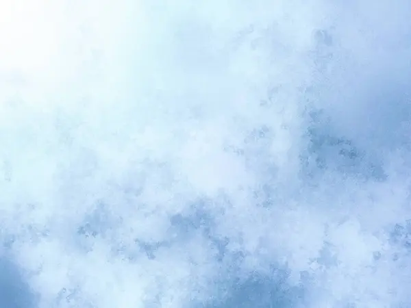 Sininen Taivas Valkoisilla Pörröisillä Pilvillä Abstrakti Tausta Suunnittelulle — kuvapankkivalokuva