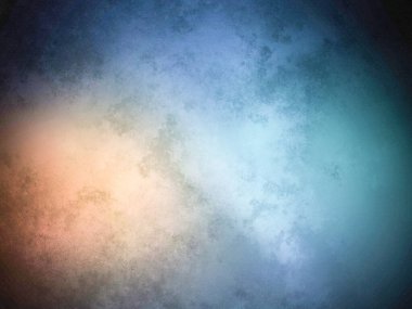 Metin veya resim için alanı olan Grunge mavi arkaplanı