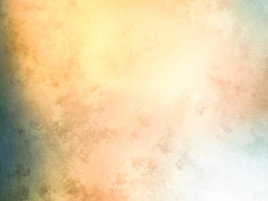 Beyaz arkaplanda soyut renkli suluboya. Dijital resim.