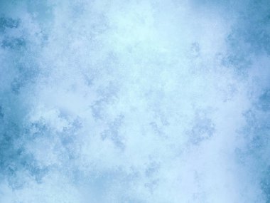 Beyaz bulutlu mavi gökyüzü