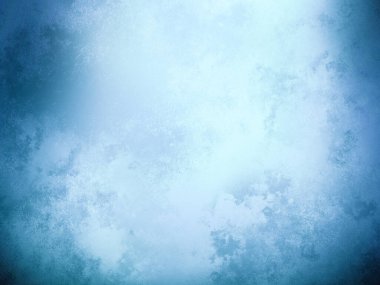 Metin için alanı olan soyut mavi arkaplan