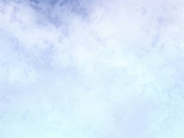 Mavi gökyüzünde beyaz bulutlar