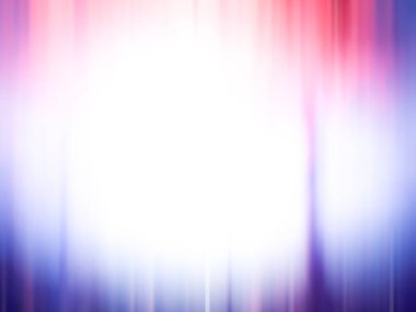 Bokeh ile mavi, kırmızı, sarı ve beyazın soyut arkaplanı.