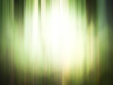 Yeşil tonlarda ışık çizgileri